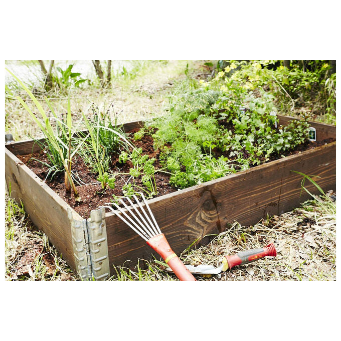 Kronus KGB1208NL Garden Box Eco Aiuola Rialzata Legno PEFC 120x80 cm Orto Giardino colore Naturale
