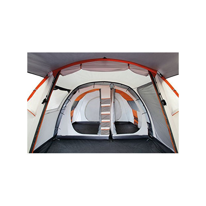 Ferrino, Tenda Chanty 5 Deluxe Family, 5 Posti, Blu, Tunnel, Campeggio
