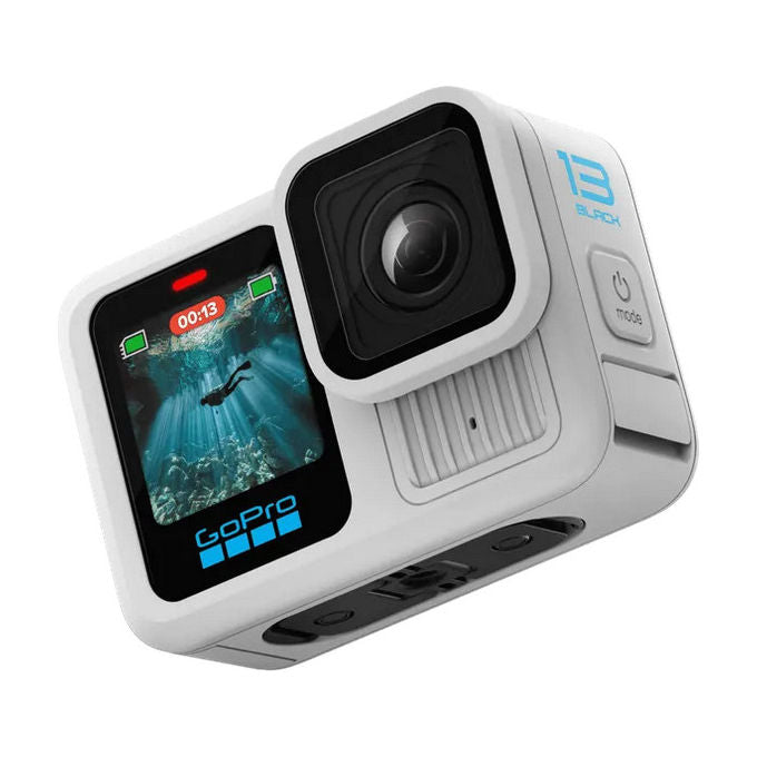 GoPro, Action Camera Hero13 Black, 5.3K Ultra HD, Polar White, Impermeabile