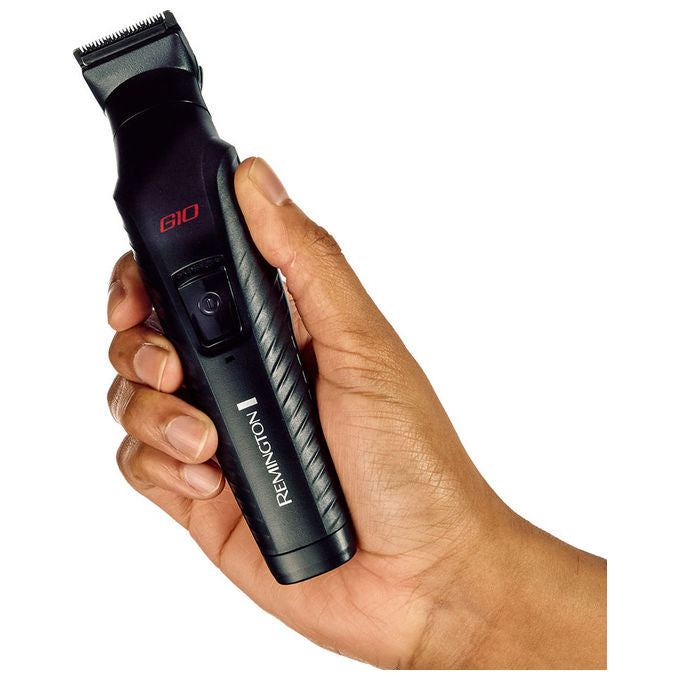 Remington PG2100 Graphite G10 Multitrimmer Kit Multigrooming 10 in 1 5 Accessori Lame Autoaffilanti autonomia 40 min colore Nero
