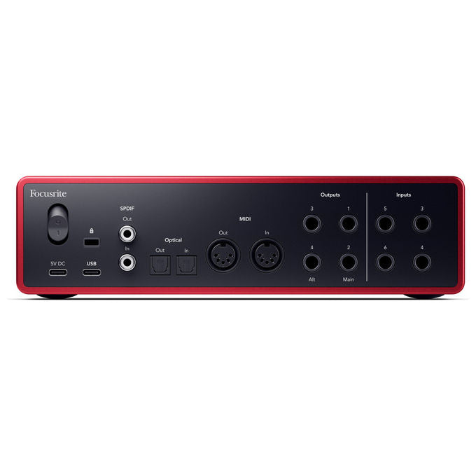 Focusrite Scarlett 16i16, 16x16 Interfaccia Audio USB, 2 Preamplificatori, 24-bit-192 kHz