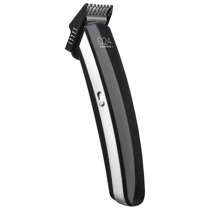 Gammapiu', Tagliacapelli Professionale 024, Doppia Testina, 5 Pettini, Ricaricabile
