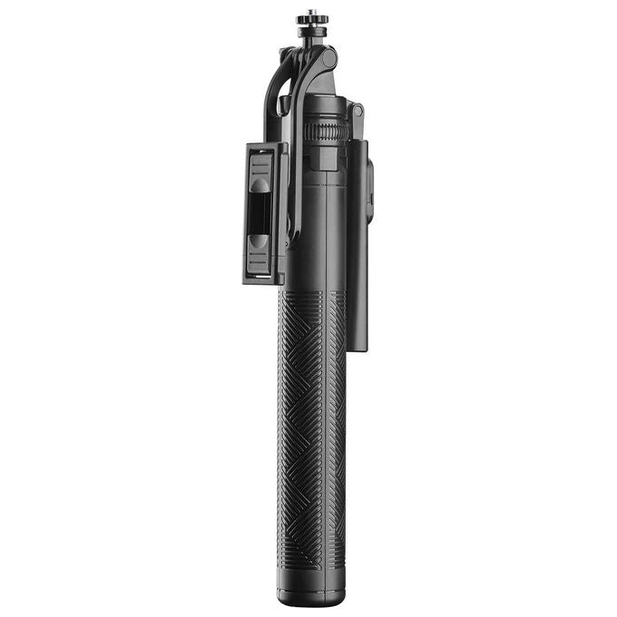 Cellularline, Selfie Stick Max, Bluetooth, Quadrapod Regolabile, Asta Telescopica 180cm, Nero