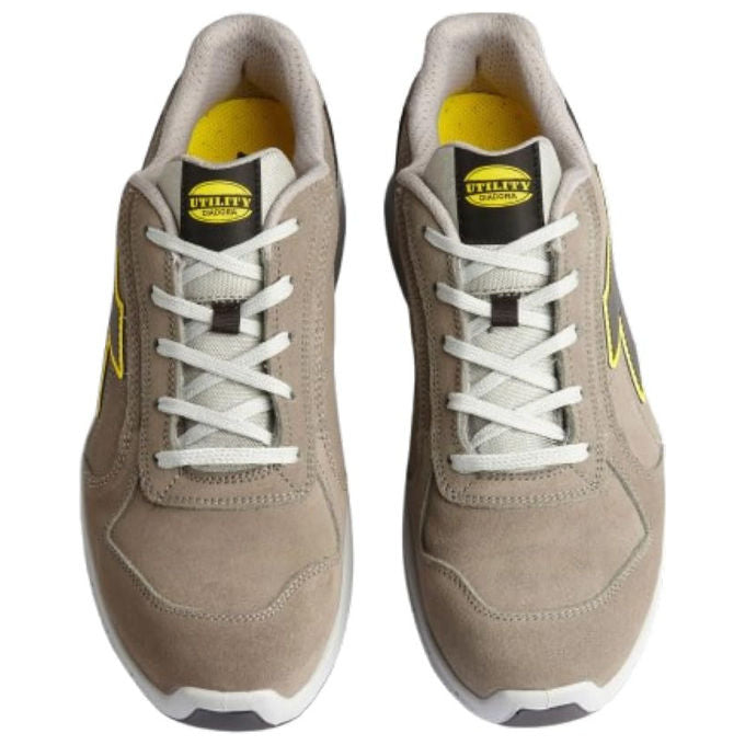 Diadora Utility, Scarpe Antinfortunistiche, S3S FO SR, Grigie, Run Net Airbox, Taglia 44