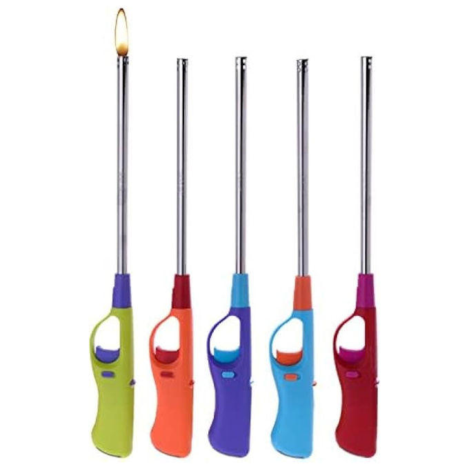 Lit Flame, Accendino a Gas Refil, 270mm, Ideale per Fornelli e Barbecue