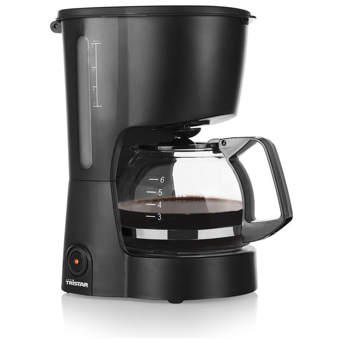 Tristar, Macchina da Caffe' Americana, 6 Tazze, 600W, Nero