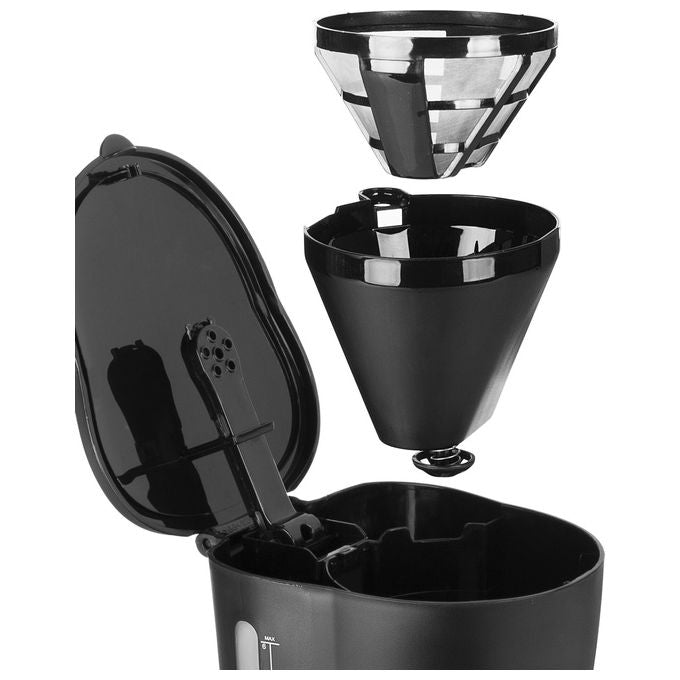 Tristar, Macchina da Caffe' Americana, 6 Tazze, 600W, Nero