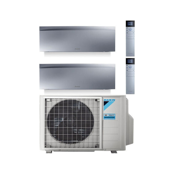 Daikin ATXF25G21DUAL Pro Era Condizionatore fisso Kit Dual Inverter 9000+12000 BTU Classe A++ A+ R32 colore Bianco