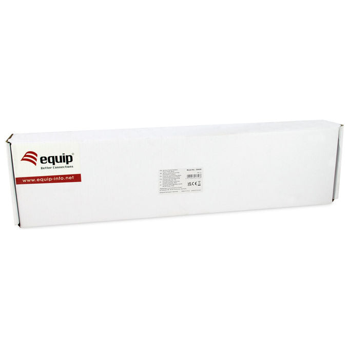 Equip 326626 Pannello Patch 48 Porte Cat.6A Schermato 1U Rack 19'' 500 MHz 10GBase-T colore Nero
