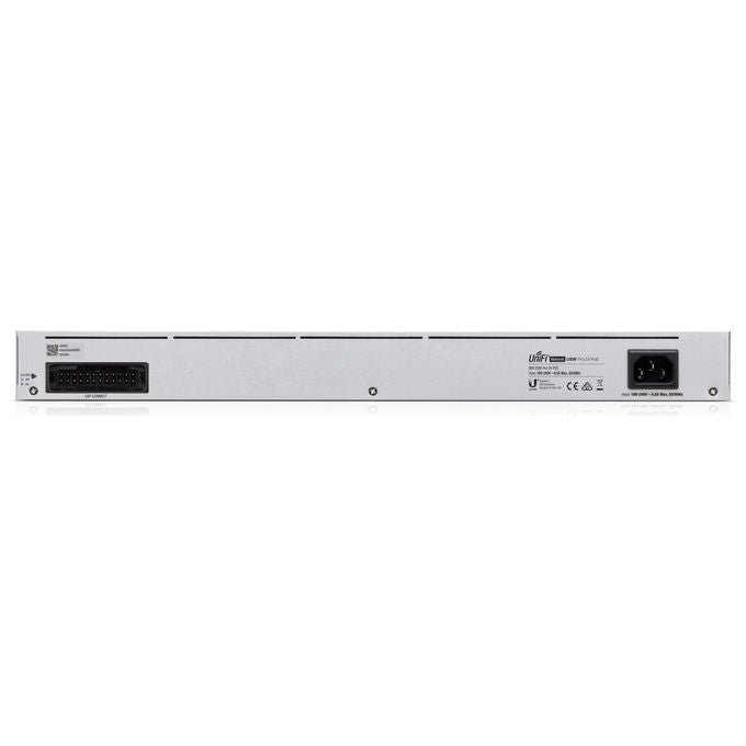 Ubiquiti USW-PRO-24-POE UniFi Switch Pro 24 PoE Gestito L2-L3 24 porte Gigabit 16 PoE+ 8 PoE++ 2 SFP+ 10G 400W colore Argento
