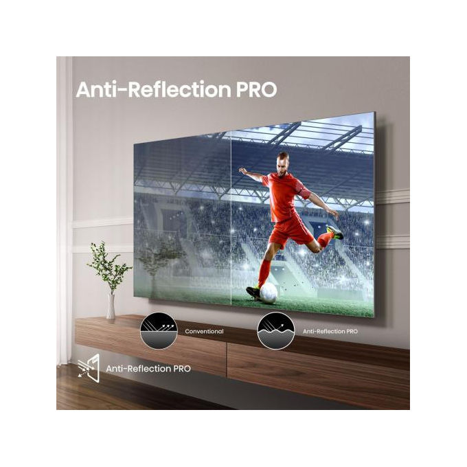 Hisense 85U8Q Smart TV ULED Mini LED 85'' 4K Ultra HD 165Hz Dolby Vision IQ Dolby Atmos VIDAA U9 colore Nero
