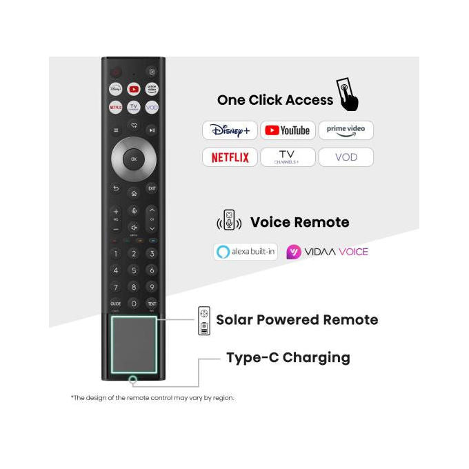 Hisense 85U8Q Smart TV ULED Mini LED 85'' 4K Ultra HD 165Hz Dolby Vision IQ Dolby Atmos VIDAA U9 colore Nero