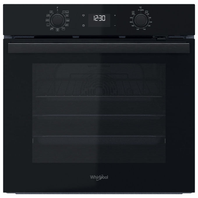 Whirlpool OMR58HU1B Cook3 Forno da incasso Elettrico 71 L Classe A+ 12 Funzioni Autopulizia Pirolitica (55x59,5x59,5 cm) colore Nero