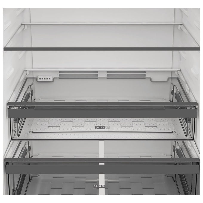 Whirlpool WHD2 6472 X4E Frigorifero Doppia Porta 477 L 187 cm Classe E No Frost 38 dB 6° Senso Inverter colore Acciaio Inox