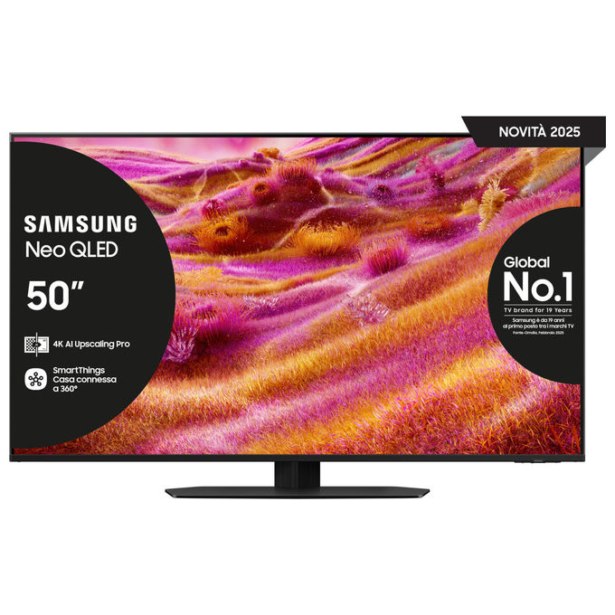 Samsung QE50QN90FATXZT Neo QLED Smart TV 50'' 4K Mini LED 120Hz Dolby Atmos colore Nero