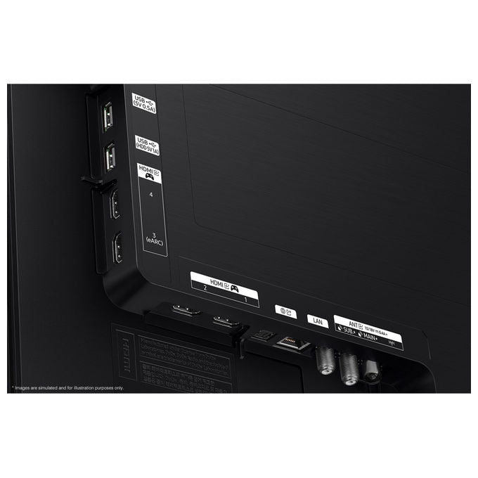 Samsung QE55S90FAEXZT S90F Smart TV OLED 55'' 4K Ultra HD Vision AI NQ4 Gen3 Dolby Atmos 144Hz colore Nero