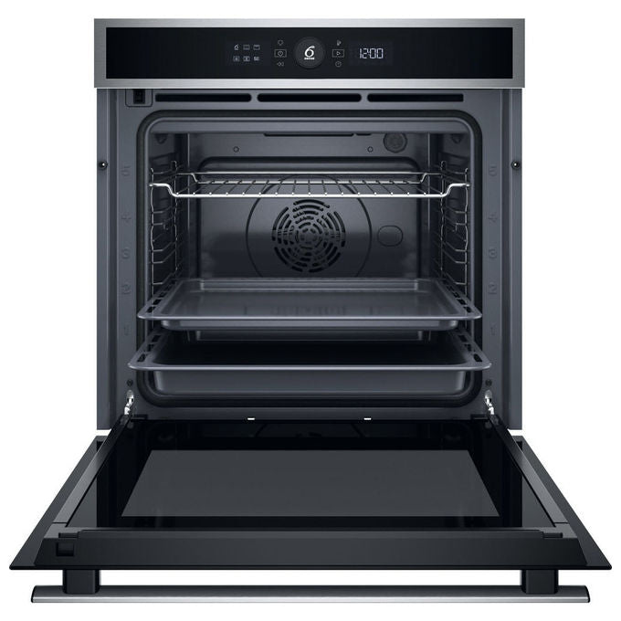 Whirlpool WOI4IS8PM0SXA Forno da incasso Multifunzione 73 L Classe A+ 17 funzioni Pirolisi Idrolisi Vapore Pizza 310° (67x56x64 cm) colore Inox