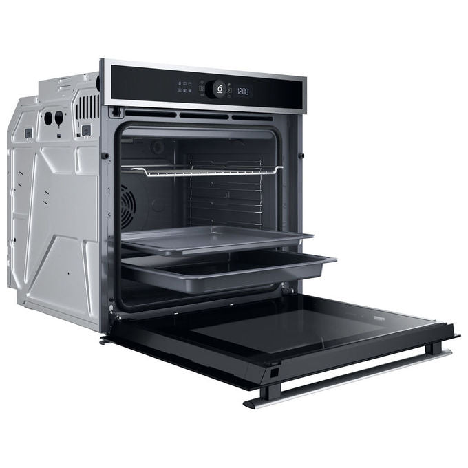 Whirlpool WOI4IS8PM0SXA Forno da incasso Multifunzione 73 L Classe A+ 17 funzioni Pirolisi Idrolisi Vapore Pizza 310° (67x56x64 cm) colore Inox
