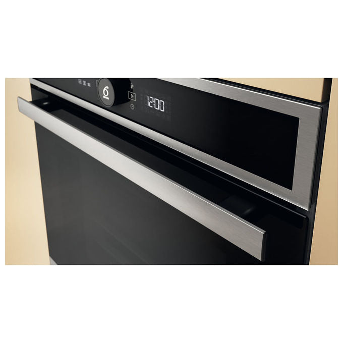 Whirlpool WOI4IS8PM0SXA Forno da incasso Multifunzione 73 L Classe A+ 17 funzioni Pirolisi Idrolisi Vapore Pizza 310° (67x56x64 cm) colore Inox