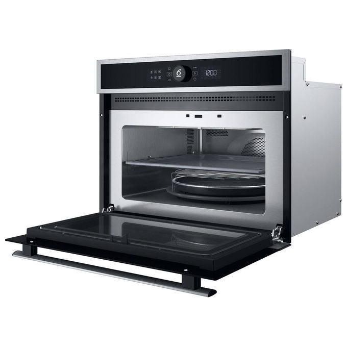 Whirlpool WMW47HMXI Forno a microonde da incasso combinato 40 L 900 W Grill 1600 W 6° Senso Touch LCD colore Nero Acciaio Inox