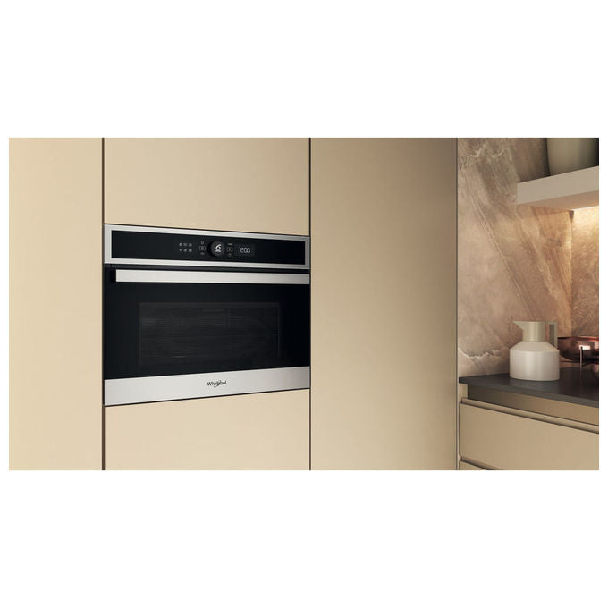 Whirlpool WMW47HMXI Forno a microonde da incasso combinato 40 L 900 W Grill 1600 W 6° Senso Touch LCD colore Nero Acciaio Inox