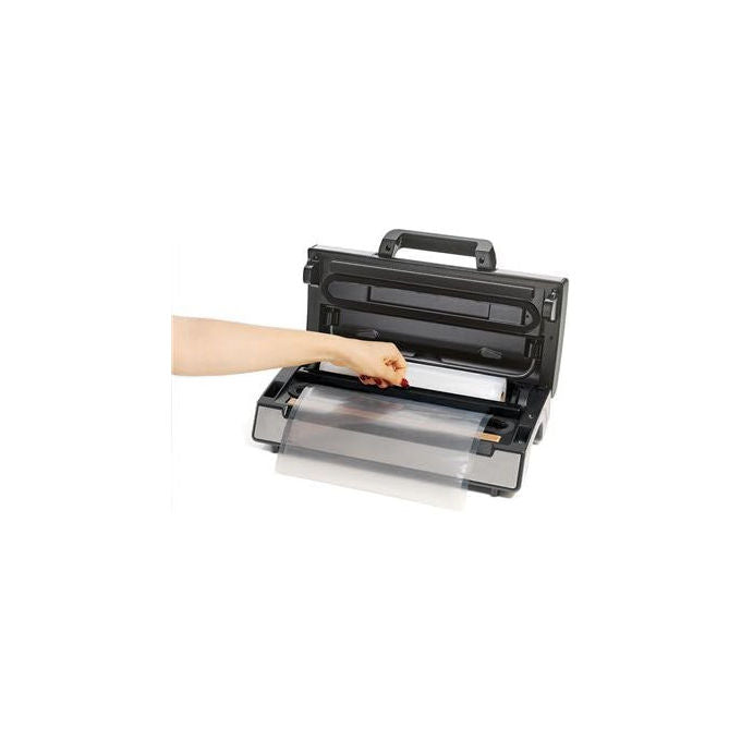 Laica VT3220 Macchina per Sottovuoto Doppia Pompa 20 L-min Doppia Barra Saldante 32 cm Funzione Marinatura Rapida Vuoto Parziale 130W