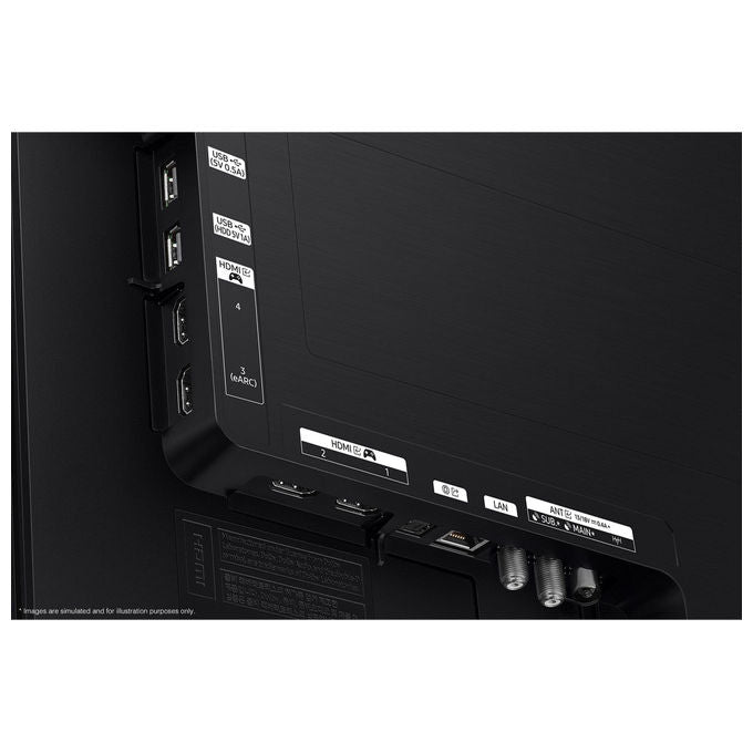 Samsung QE48S90FAEXZT S90F Smart TV OLED 4K 48'' Processore NQ4 AI Gen3 144 Hz Dolby Atmos colore Nero
