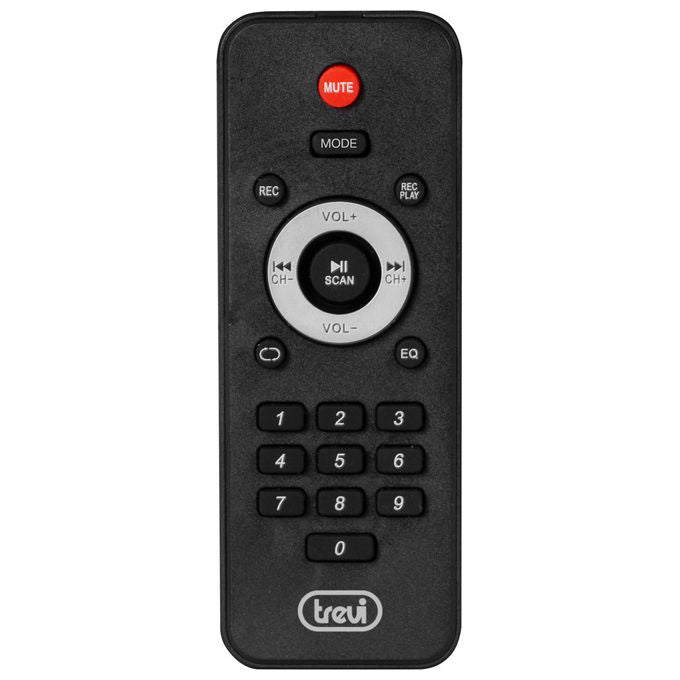 Trevi XF 3150 KB Altoparlante da Festa 130 W Bluetooth TWS Karaoke LED Telecomando colore Nero