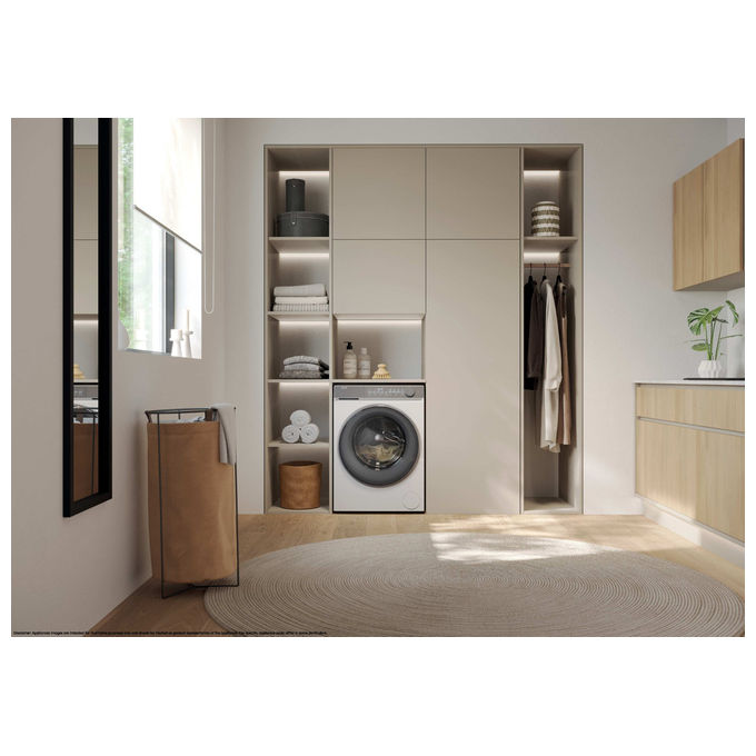 Haier HW100-B14367U1 Lavatrice Carica Frontale 10 Kg Biao