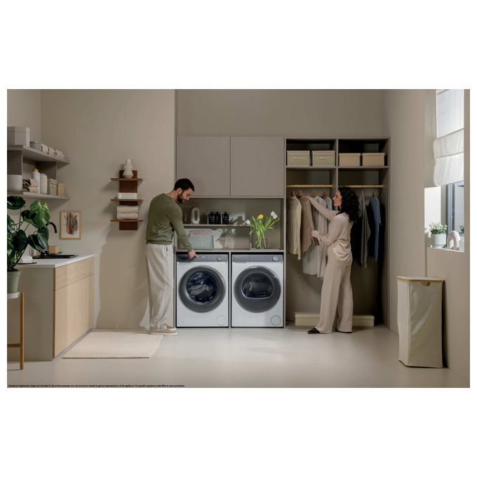 Haier HW100-B14367U1 Lavatrice Carica Frontale 10 Kg Biao