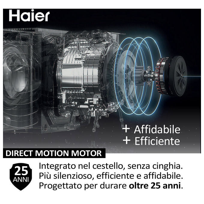 Haier HW100-B14367U1 Lavatrice Carica Frontale 10 Kg Biao
