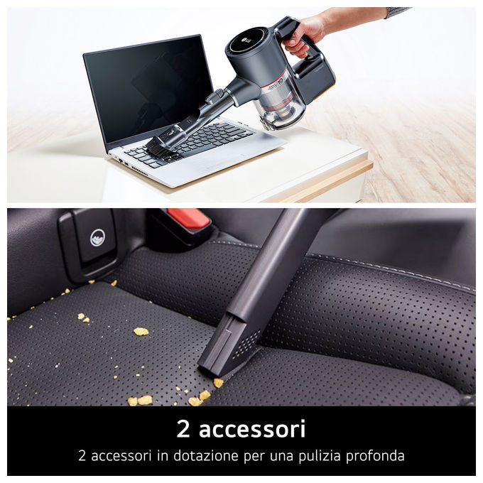 LG A9K-CORE3S CordZero Aspirapolvere a bastone senza fili Kompressor 1,05 L 260 W 120 min 83 dB Wi-Fi colore Argento