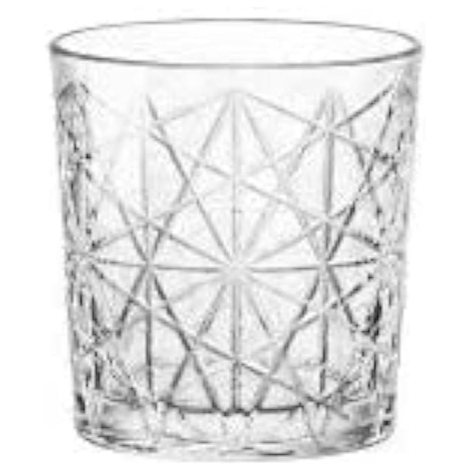Bormioli rocco bicchieri da acqua lounge 275 ml set 4 pezzi vetro design moderno