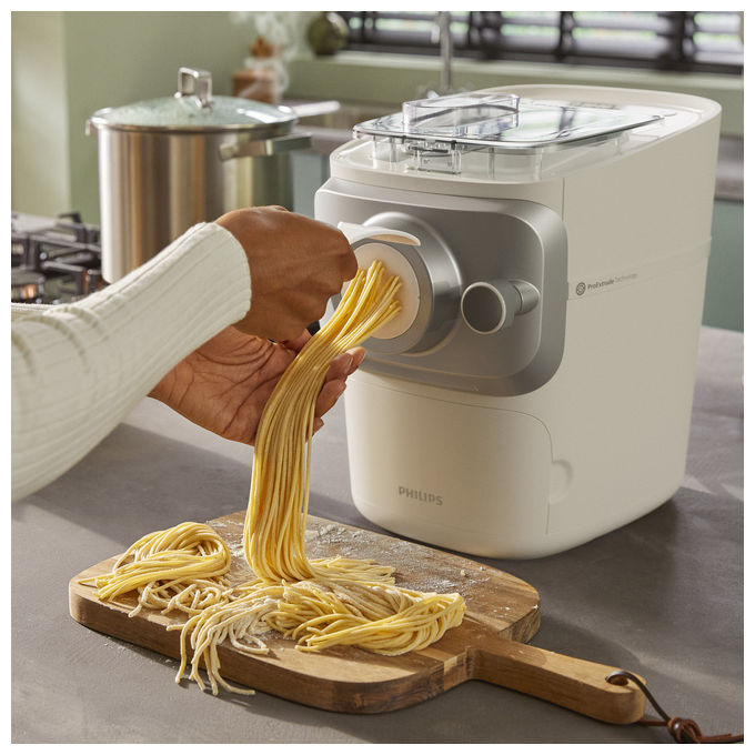 Philips HR2660-00 Serie 7000 Macchina per Pasta Automatica 6 Trafile 700 g 200 W colore Bianco