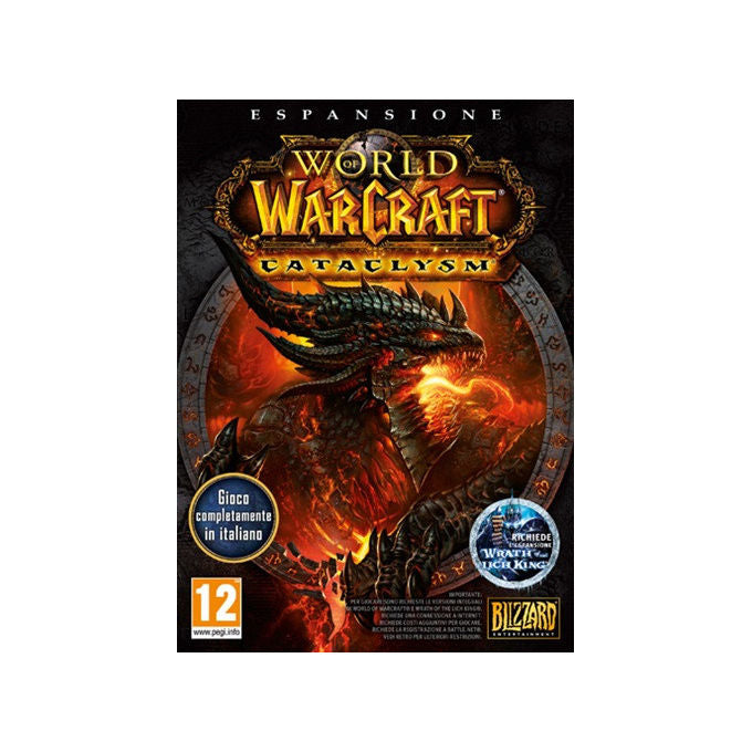 World of Warcraft Cataclysm espansione per pc in italiano edizione standard