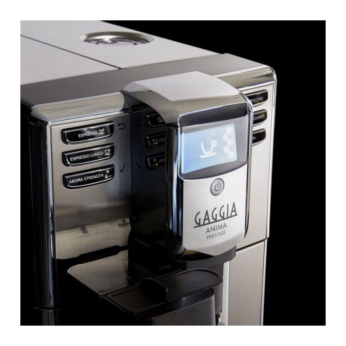 Gaggia anima prestige macchina caffe' automatica 1,8l acciaio inox caraffa latte integrata