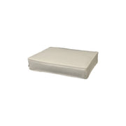 Cuscino per sedie e poltrone cotone ecru mango kiwi 42x40x8 cm gdlc arredo giardino