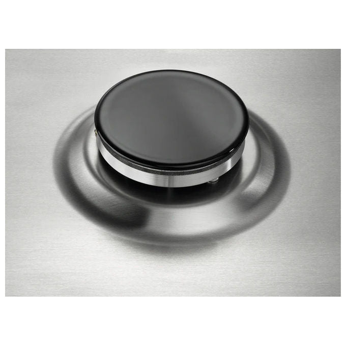 Electrolux piano cottura gas 4 fuochi crosscook 60 cm acciaio inox rgg6242lox