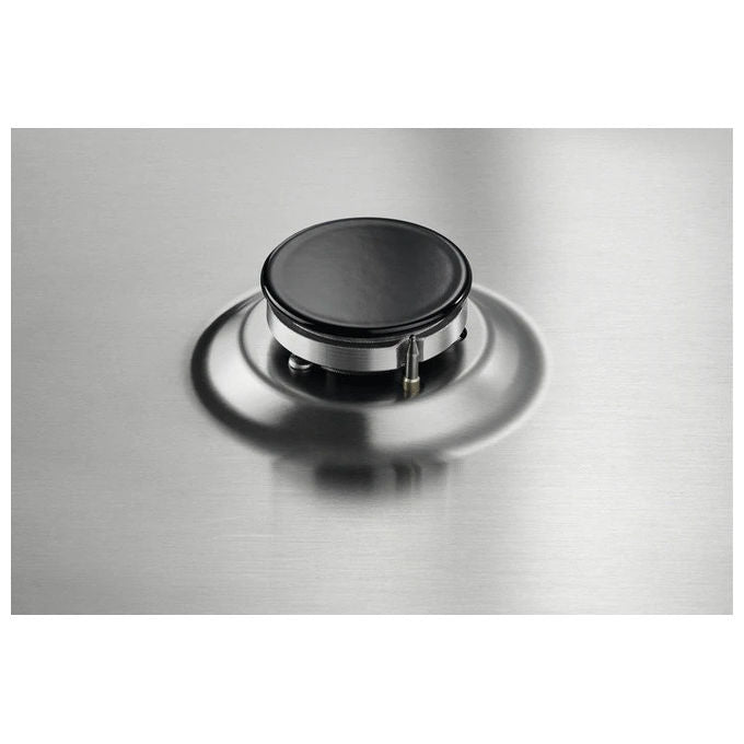 Electrolux piano cottura gas 4 fuochi crosscook 60 cm acciaio inox rgg6242lox
