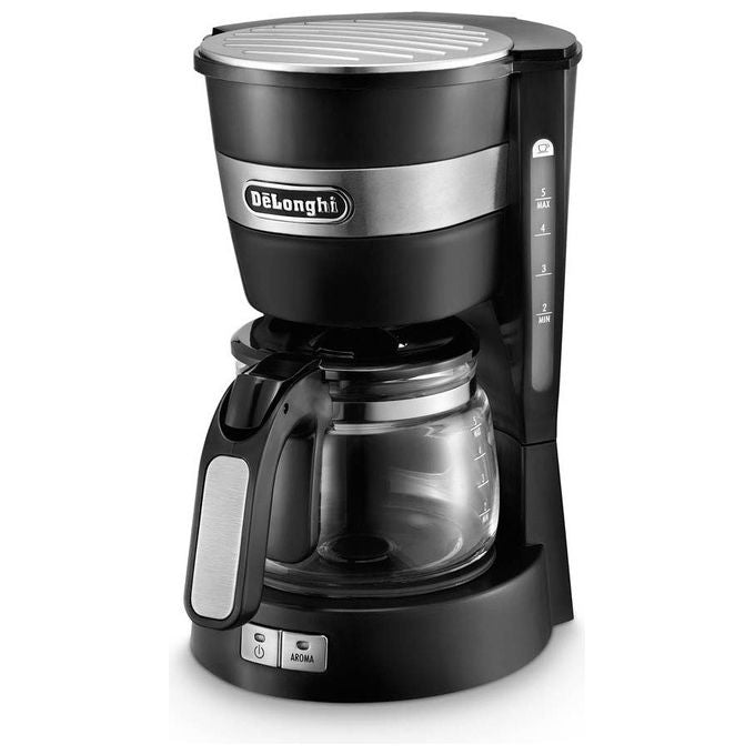 De longhi icm 14011 macchina caffe' americano 5 tazze 065l filtro permanente nero