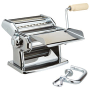 Imperia 4100 iPasta Classica Macchina per la Pasta Manuale 3 Formati 6 Spessori acciaio cromato colore Cromo