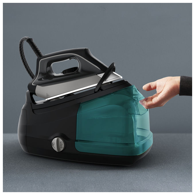 Rowenta DG8627F0 Ferro da stiro con caldaia 2400W 7,2 bar 120 g-min Piastra Microsteam 400 HD colore Nero Verde