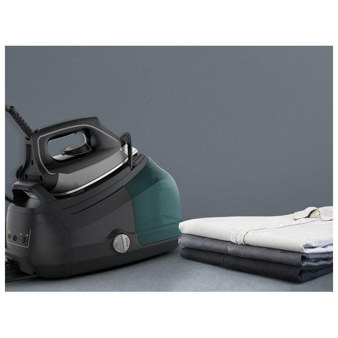 Rowenta DG8627F0 Ferro da stiro con caldaia 2400W 7,2 bar 120 g-min Piastra Microsteam 400 HD colore Nero Verde