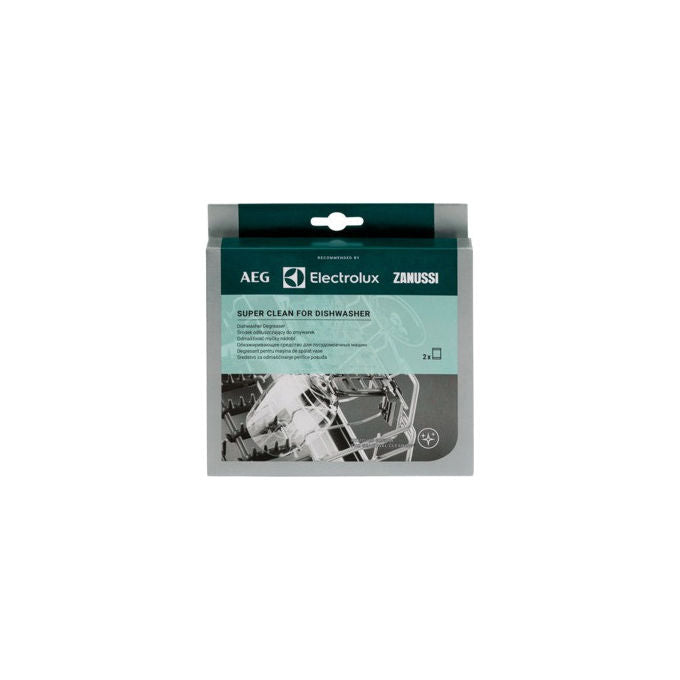 Electrolux super clean detergente lavastoviglie pulizia profonda 2x50g uso semestrale