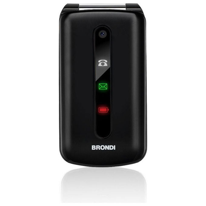 Brondi President cellulare basico dual sim display 3 pollici fotocamera 1.3 mp nero