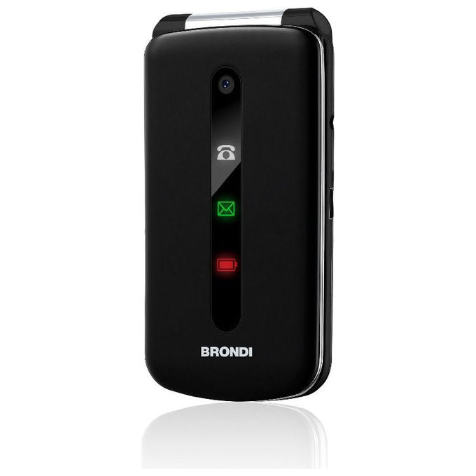 Brondi President cellulare basico dual sim display 3 pollici fotocamera 1.3 mp nero