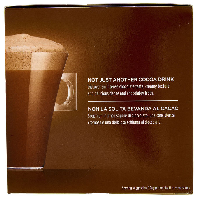Nescafe dolce gusto chococino capsule bevanda cioccolato senza glutine 16 pezzi 8 tazze