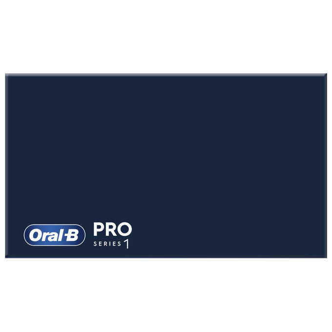 Oral-B PRO1TURQUOISE Series 1 Spazzolino elettrico oscillante rotante 3 modalita' timer 2 min 2 testine colore Blu