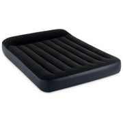 Intex 64142 Dura-Beam Materasso Gonfiabile Piazza e Mezza Fiber-Tech Cuscino Integrato 137x191x25 cm colore Blu scuro