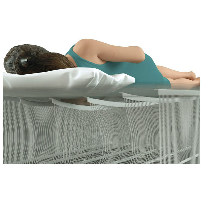 Intex 64142 Dura-Beam Materasso Gonfiabile Piazza e Mezza Fiber-Tech Cuscino Integrato 137x191x25 cm colore Blu scuro